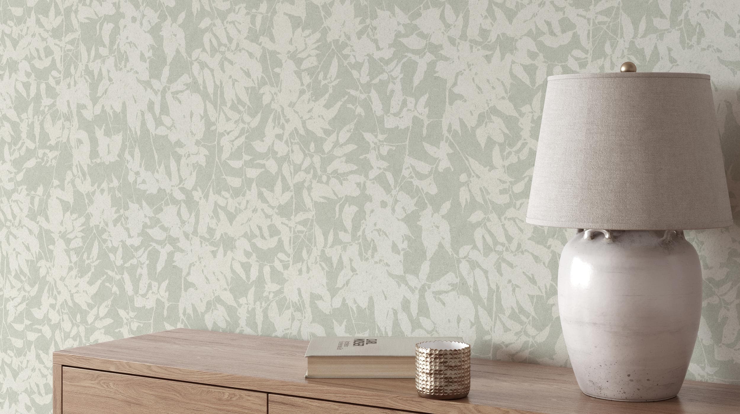 Room decorated in Gentle 05 wallpaper