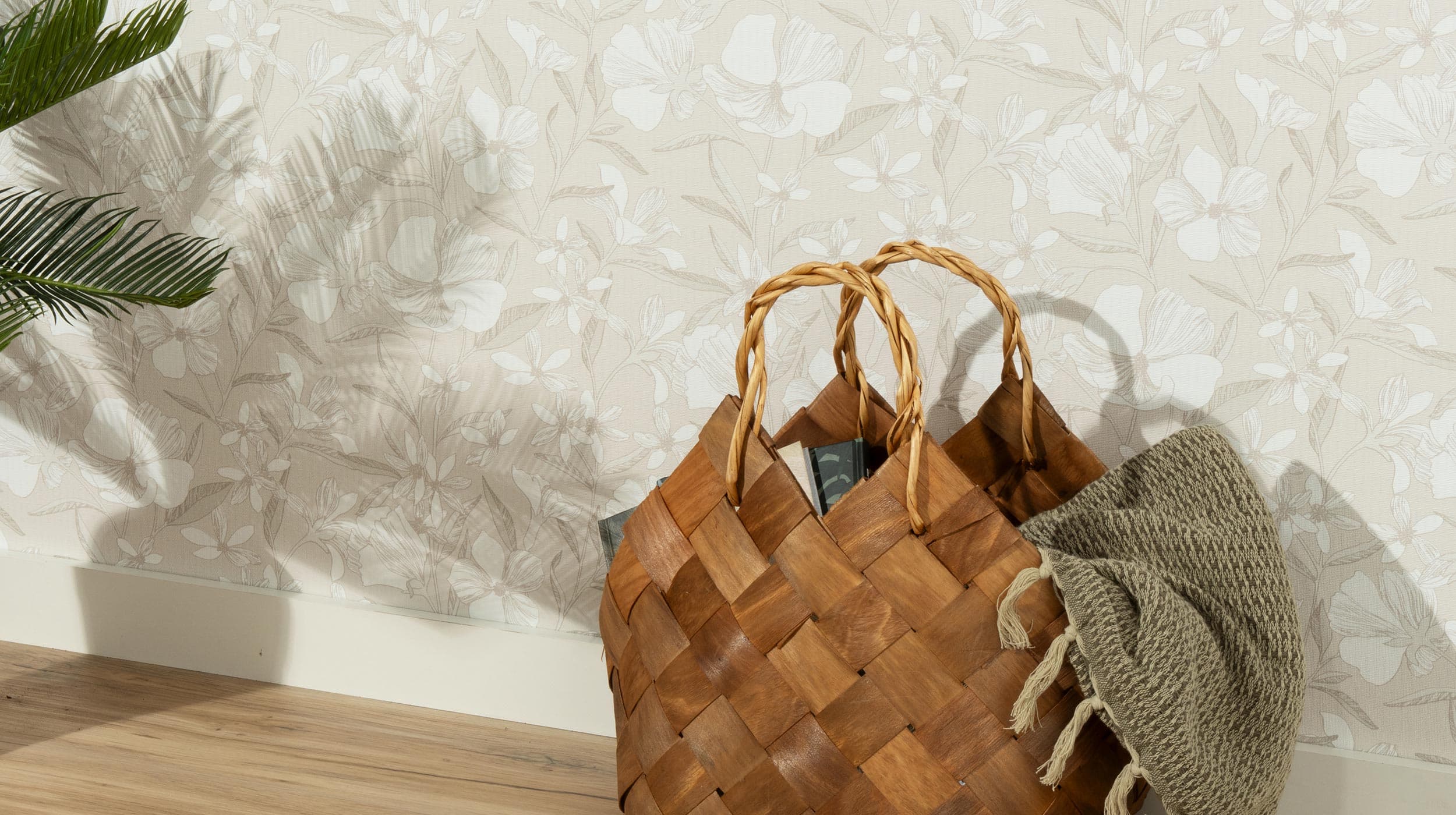 Room decorated in La Terrasse 05 wallpaper