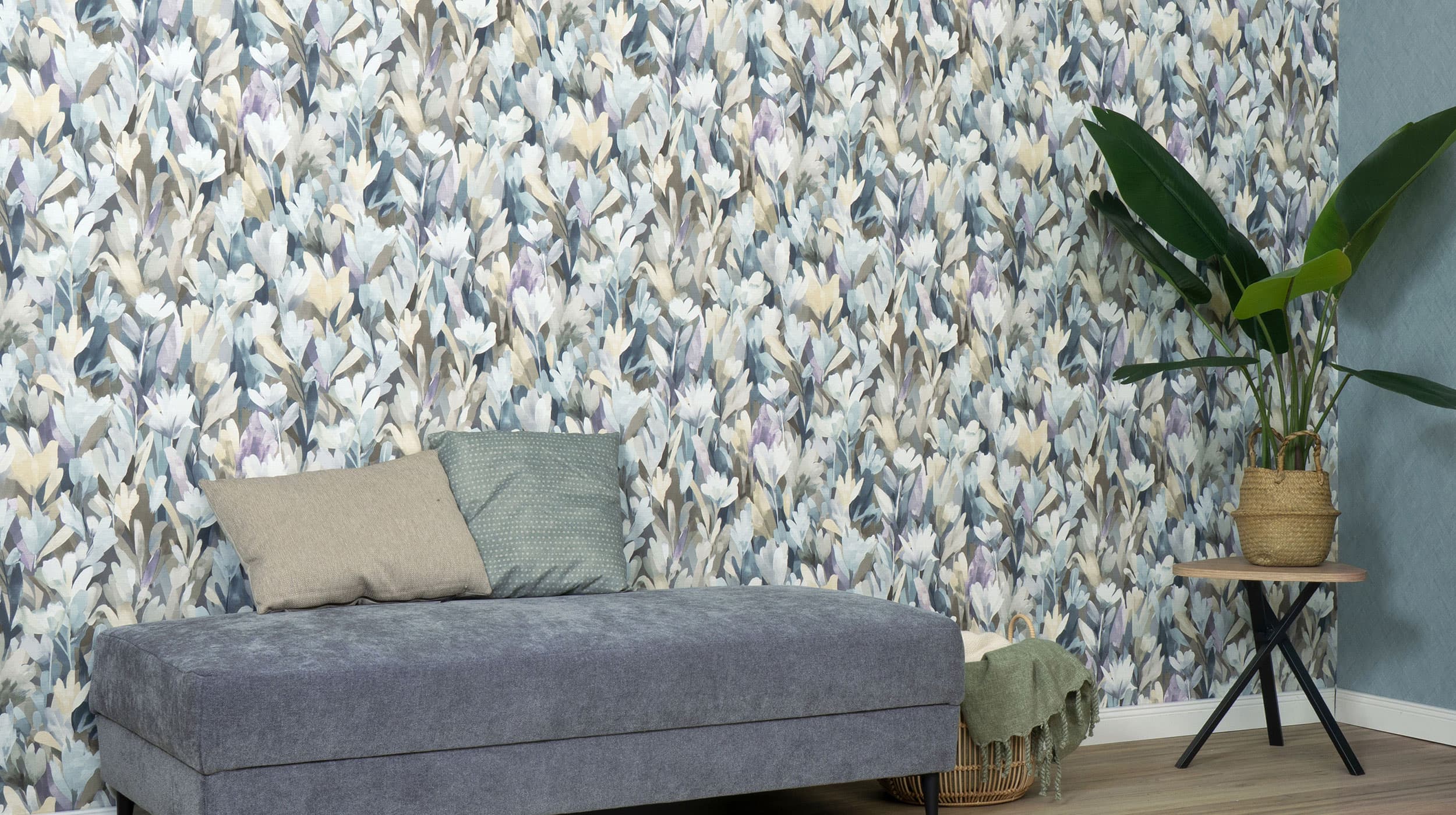 Room decorated in Pure Harmony 05 wallpaper