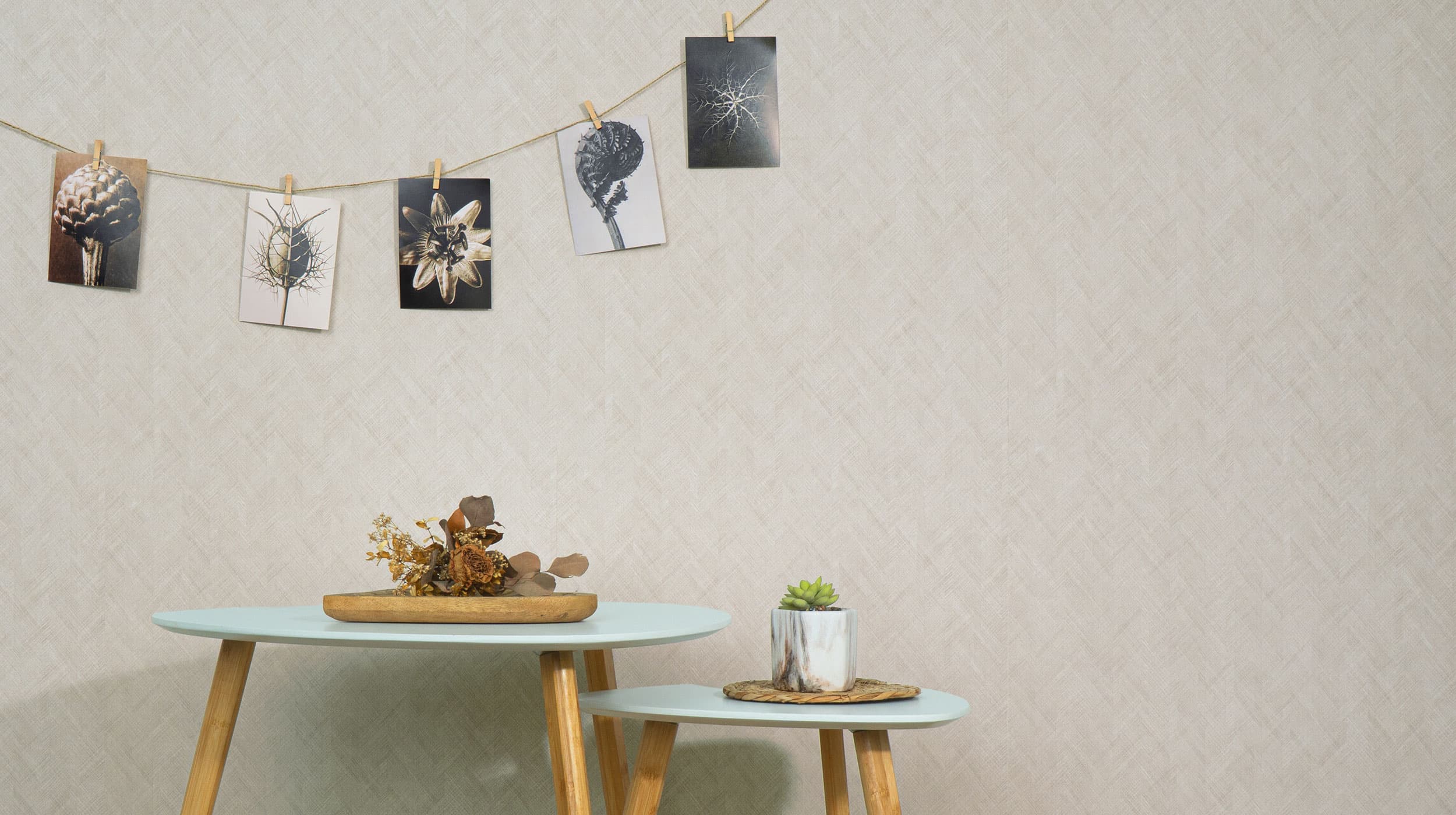 Room decorated in Pure Harmony 04 wallpaper