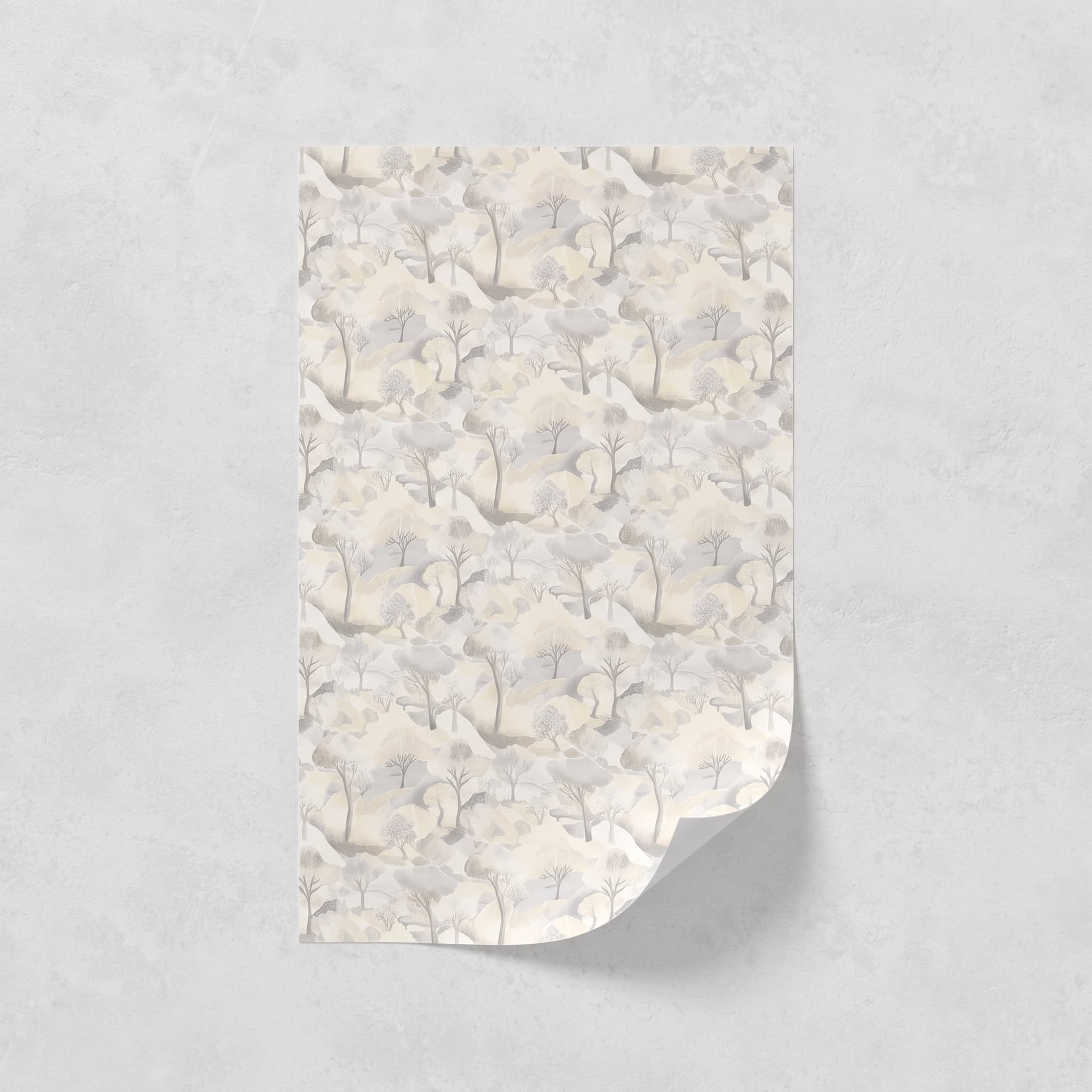 Gentle 01 wallpaper pattern by Erismann