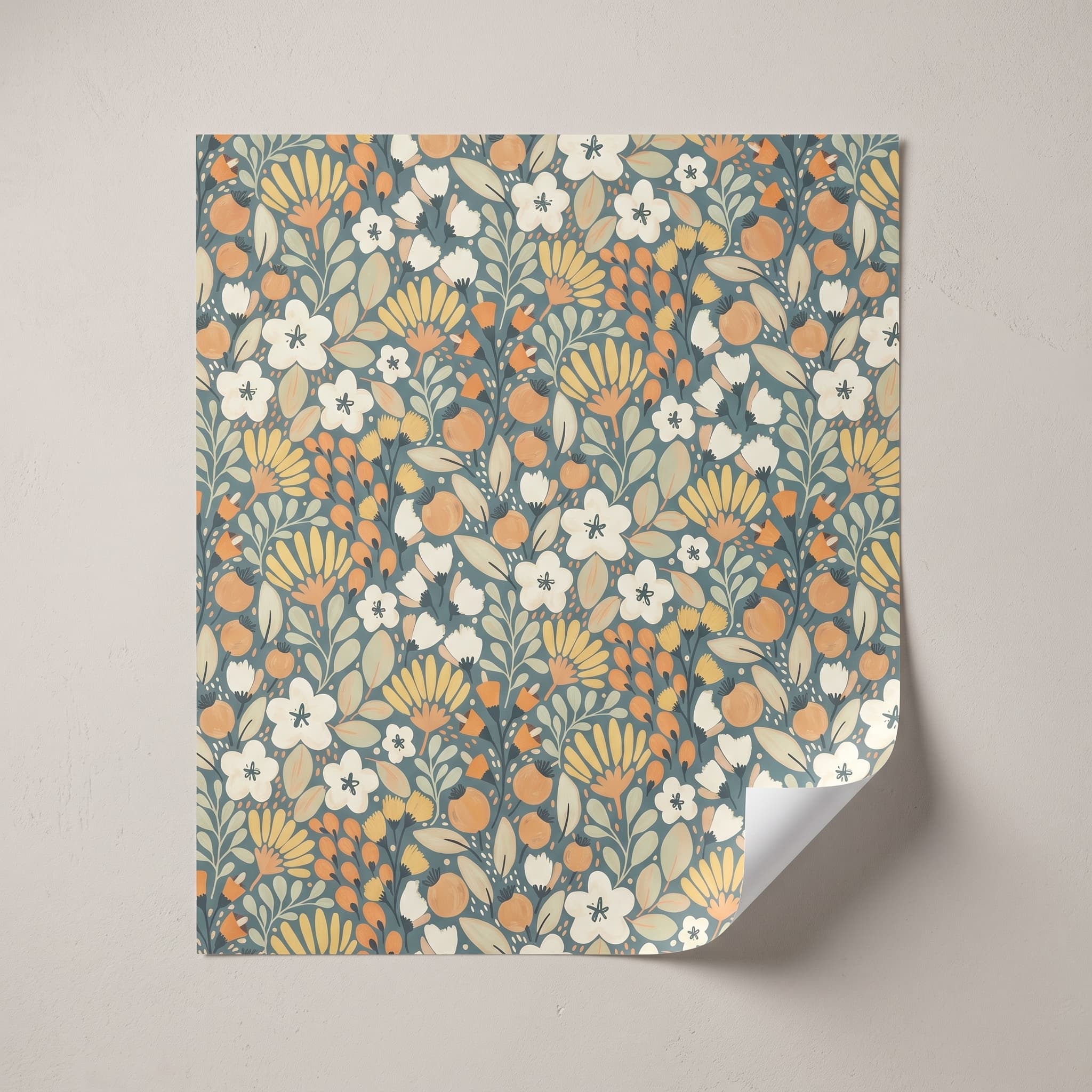 La Terrasse 01 wallpaper pattern by Erismann